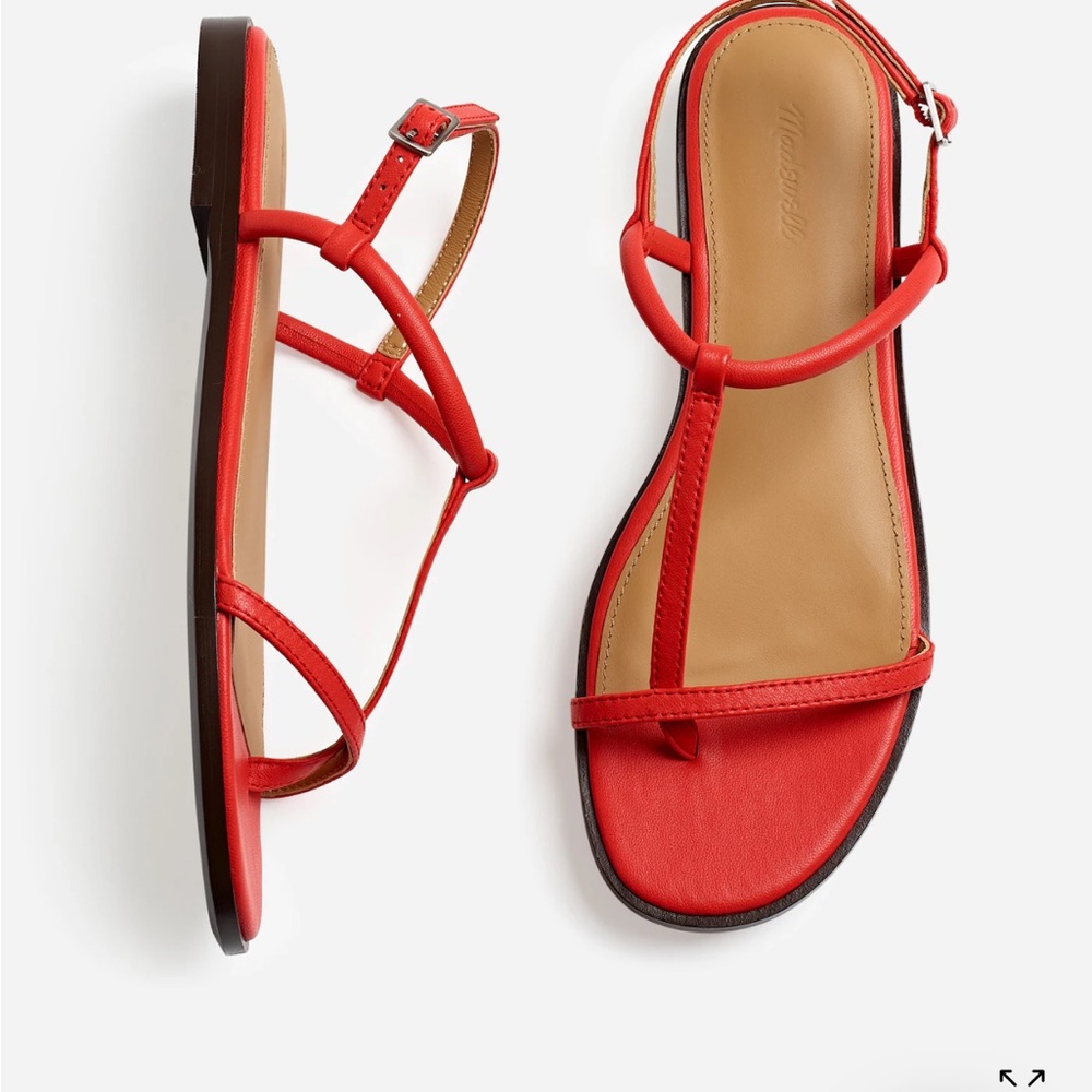 Madewell The Bev T-Strap Thong Sandal